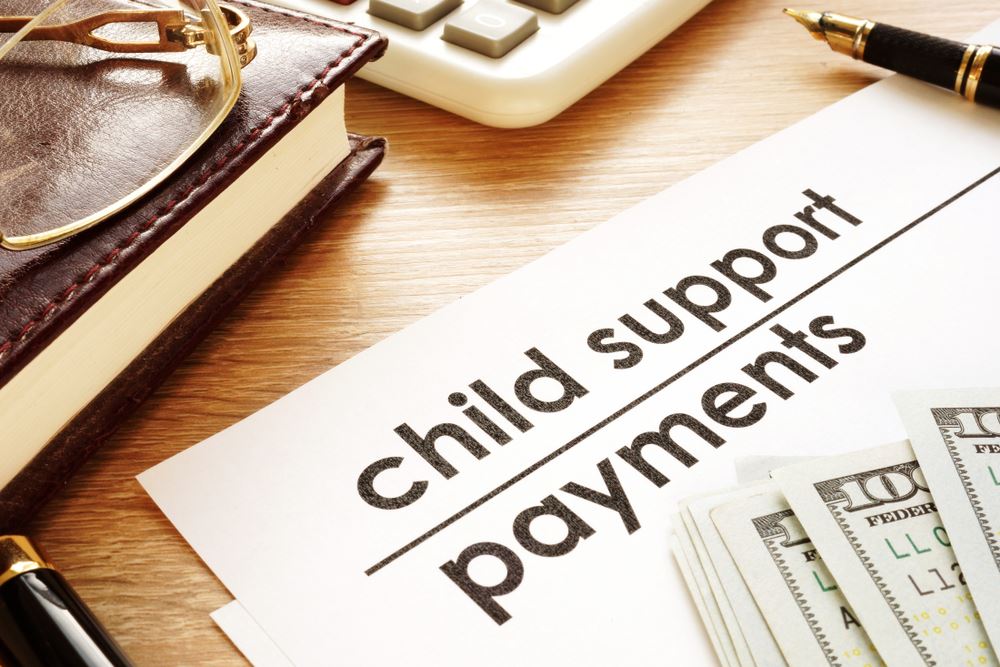 Child support sales